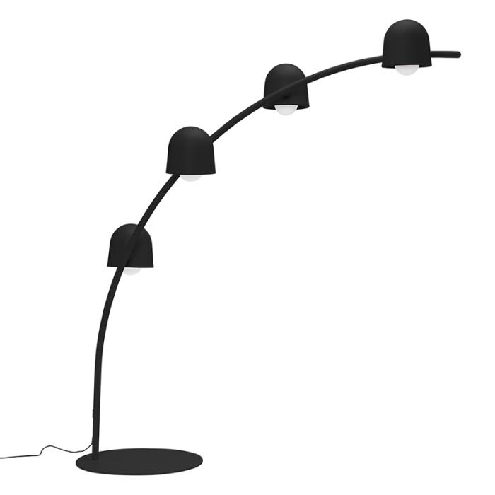 Big Lebow, Arc floorlamp, Anthracite