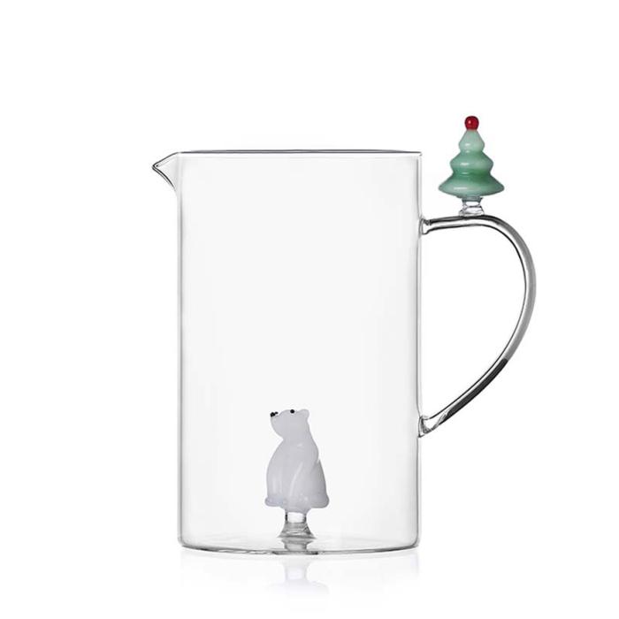 White Bear and Wish Tree, Jug With Handle Wish Tree & White Bear