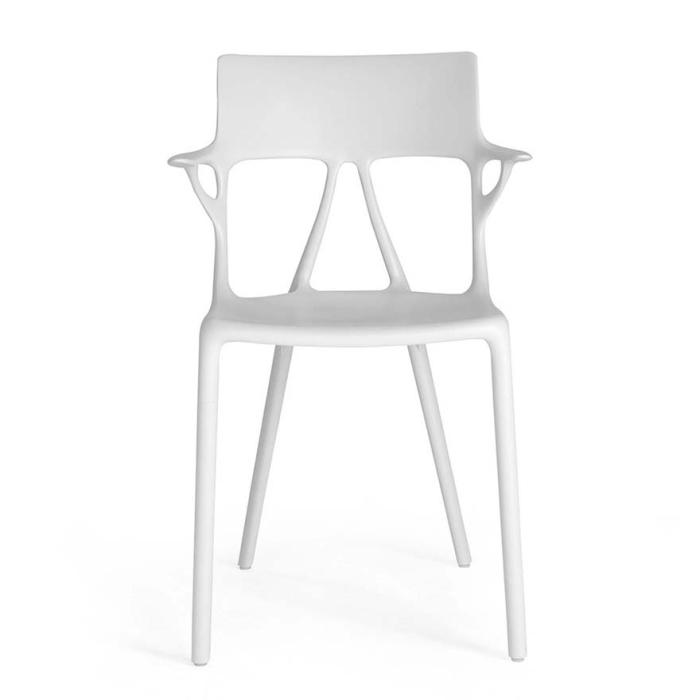 A.I., Dining Chair, White