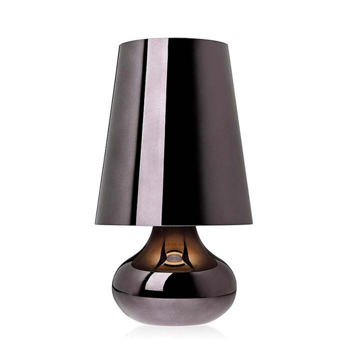 Cindy, Table Lamp, Gun Metal Grey