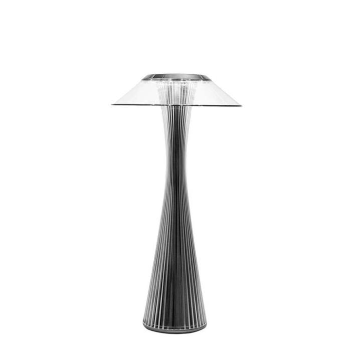 Space, Rechargeable Table Lamp, Titanium