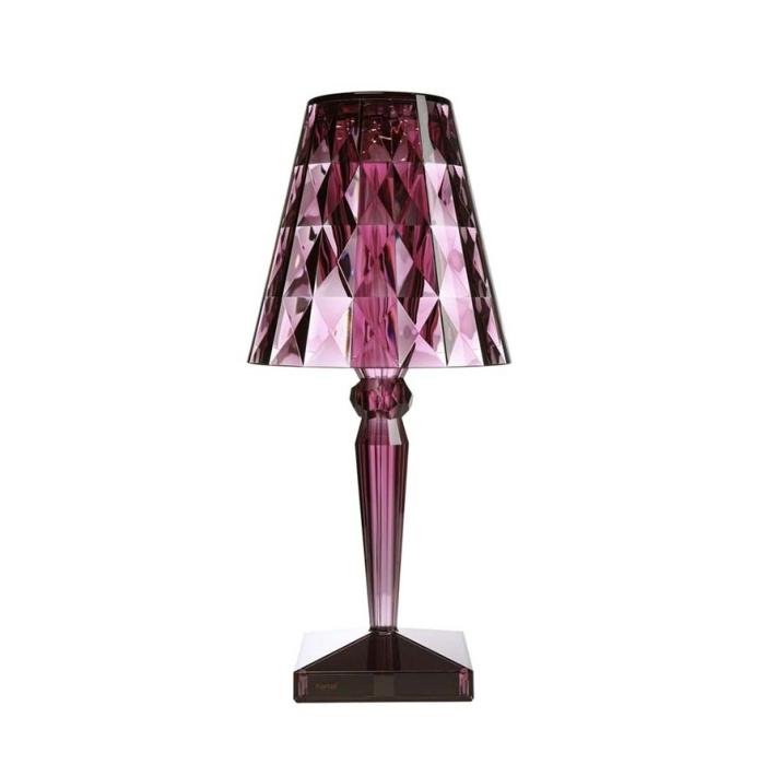 Big Battery, Rechargeable Table Lamp, Plum