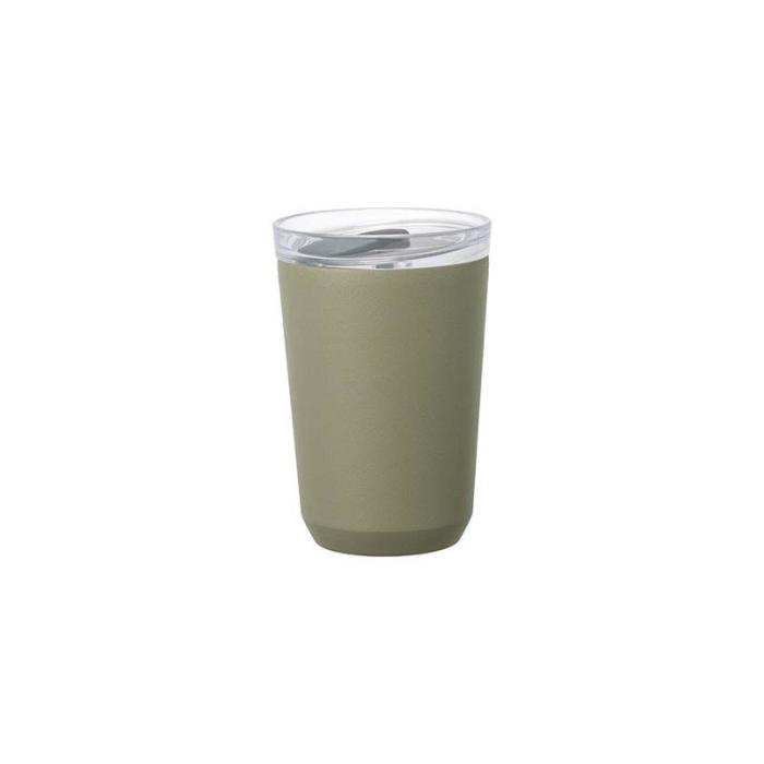 To Go, Tumbler with Plug, Khaki, 360ml 