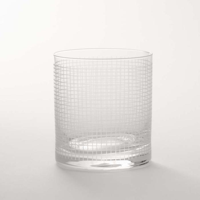 Quaderni, Quadri Tumbler, Clear