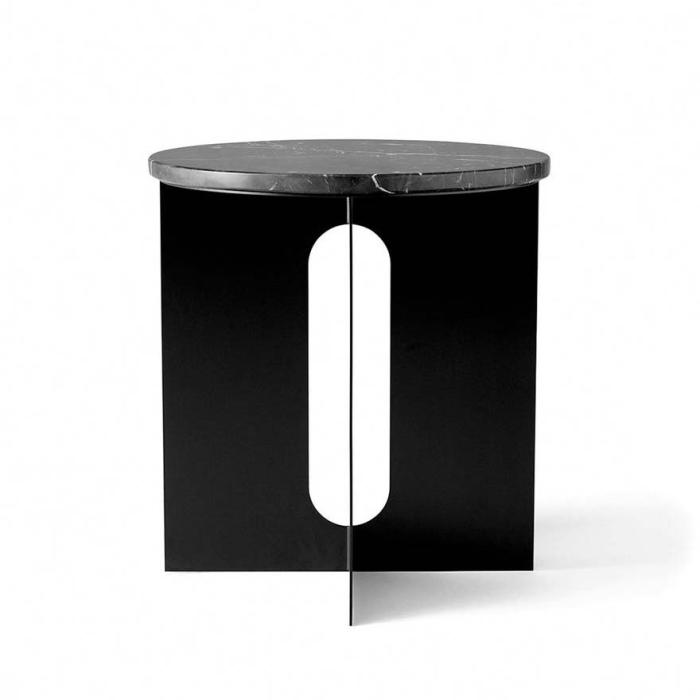 Androgyne, Side Table, Black-Nero Marquina Marble