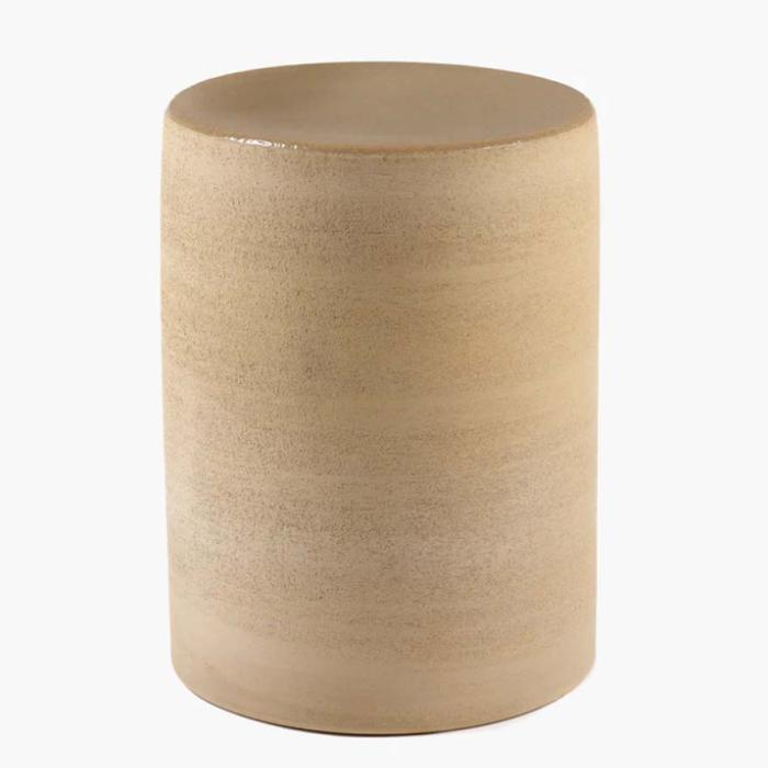 Pawn, Stool/Side Table Round, Beige