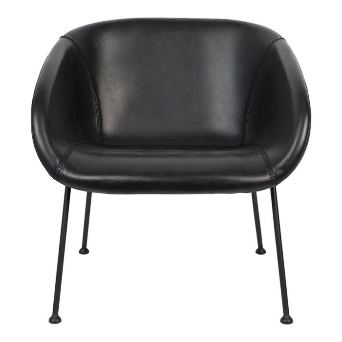 Feston, Lounge Chair, Black