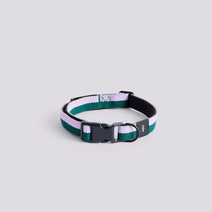 Hay Dogs, Pet Collar, S/M, Lavender-Green