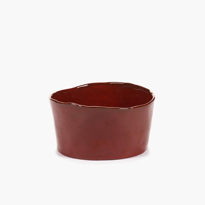 La Mere Dinnerware, High Bowl Straight Venetian, Red 