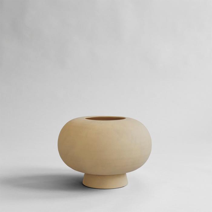 Kabin Vase, Fat, Sand