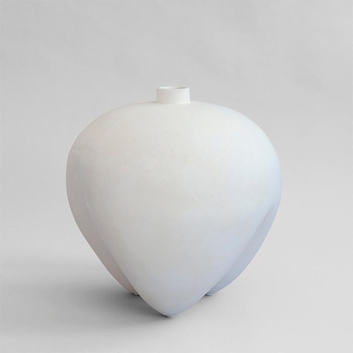 Sumo Vase, Big, Bone White