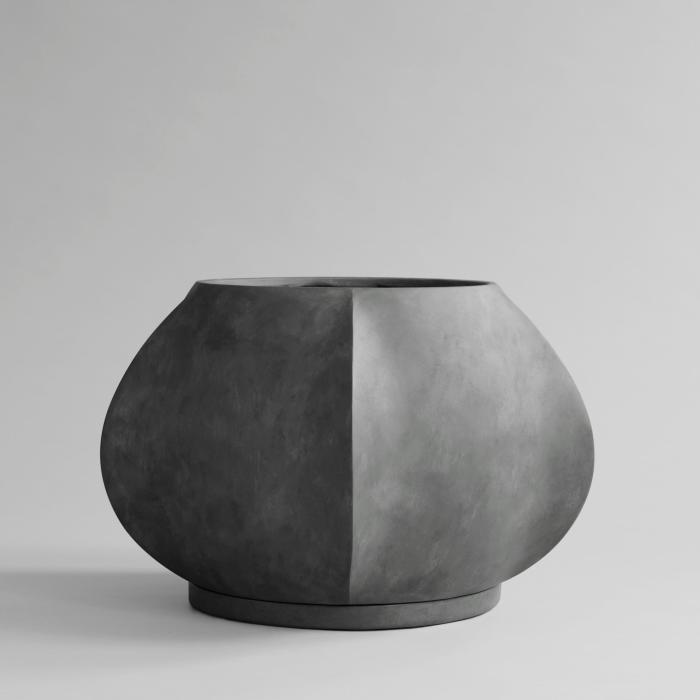 Arket, Plant Pot, Big, Dark Grey