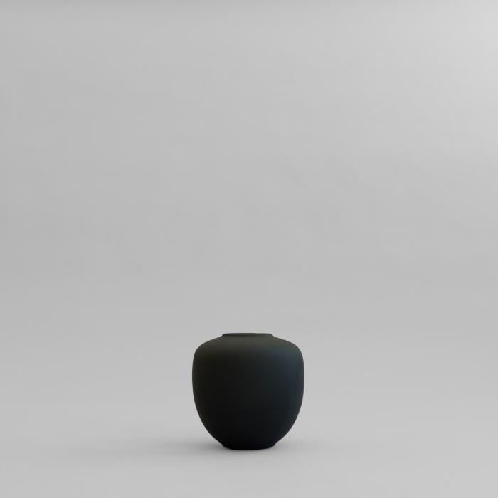 Sunao, Vase, Mini, Black