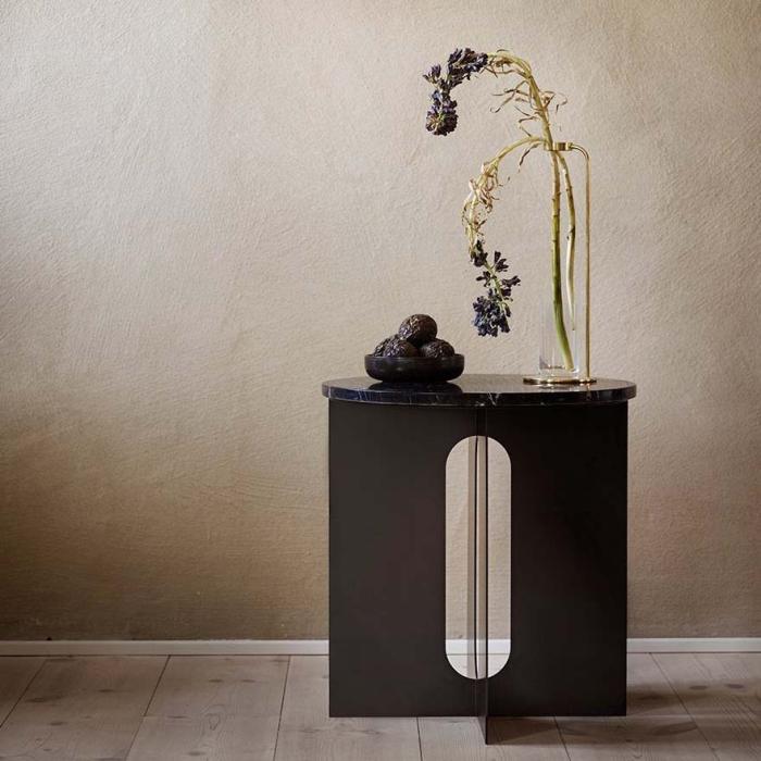 Androgyne, Side Table, Black-Nero Marquina Marble