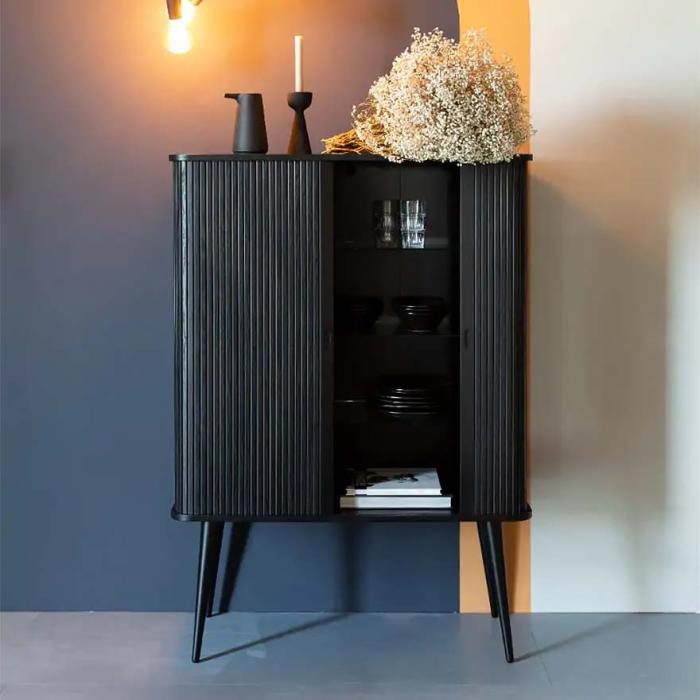 Barbier, Cabinet, Black