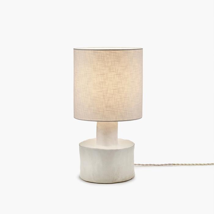 Catherine, Table Lamp, Matt White